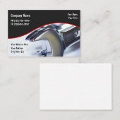 名車の刺デザイン 名刺 (正面/裏面)