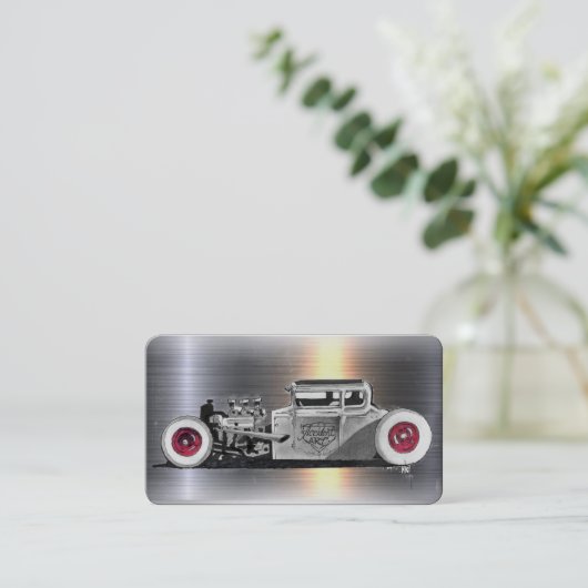 名車の刺 名刺 (スタンド正面)