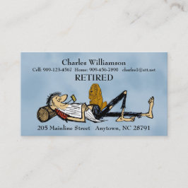 名退職した刺RipVanWinkle & Hound画像 コーリングカード