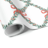 名門私立校風のクリスマスのトレリス ラッピングペーパー (ロールコーナー)