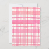 名門私立校風のクリスマスツリー 招待状 (裏面)