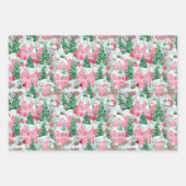 名門私立校風のクリスマス包装紙 ラッピングペーパーシート (正面2)