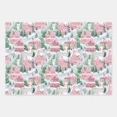 名門私立校風のクリスマス包装紙 ラッピングペーパーシート (正面2)