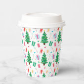 名門私立校風のクリスマス 紙コップ (左)