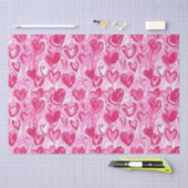 名門私立校風のハート 薄葉紙 (クラフト)