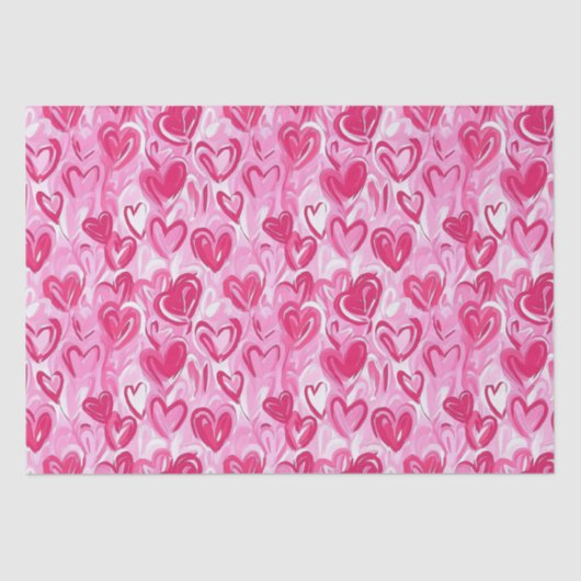 名門私立校風のハート 薄葉紙 (正面)