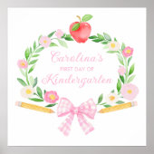 名門私立校風のパーソナライズされた弓学校の初日 ポスター (正面)