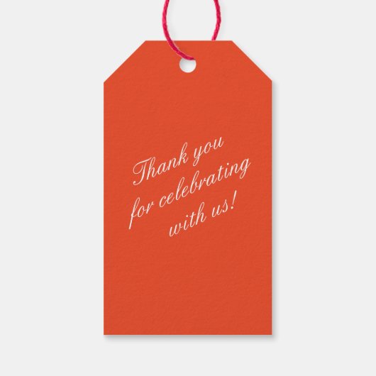 名門私立校風のヴィンテージストライプ結婚式の引き出物 ギフトタグ (裏面)