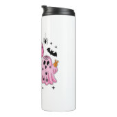 名門私立校風の不気味ハロウィーン タンブラー (回転右)