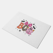 名門私立校風の不気味ハロウィーン ドアマット (アングル)