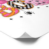 名門私立校風の不気味ハロウィーン ポスター (角)