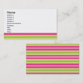 名門私立校風の 名刺 (正面/裏面)