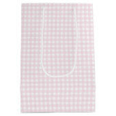 名門私立校風のChinoiserieクリスマスパゴダベビーシャワー ミディアムペーパーバッグ (裏面)