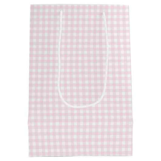 名門私立校風のChinoiserieクリスマスパゴダベビーシャワー ミディアムペーパーバッグ (裏面)