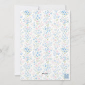 名門私立校風のGrandmillennial Christmas Bowスワッグ写真 シーズンカード (裏面)