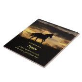 名馬 タイル (側面)