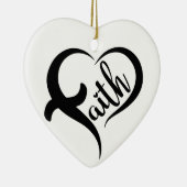 名 | 信仰黒感動的タイポグラフィ セラミックオーナメント (右)