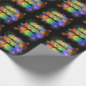 名「ARIEL」、おもしろい「ハッピーバースデー」 ラッピングペーパー (角)