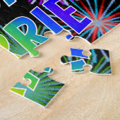 名「CARRIE」、おもしろい「ハッピーバースデー」 ジグソーパズル (側面)