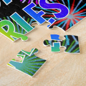 名「CHARLES」、おもしろい「ハッピーバースデー」 ジグソーパズル (側面)