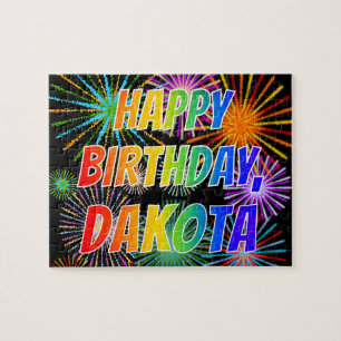 名「DAKOTA」、おもしろい「ハッピーバースデー」 ジグソーパズル