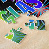 名「DOUGLAS」、おもしろい「ハッピーバースデー」 ジグソーパズル (側面)