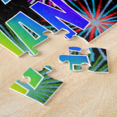 名「ETHAN」、おもしろい「ハッピーバースデー」 ジグソーパズル (側面)