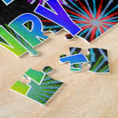 名「HENRY」、おもしろい「ハッピーバースデー」 ジグソーパズル (側面)