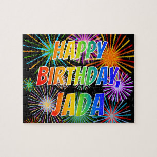 名「JADA」、おもしろい「ハッピーバースデー」 ジグソーパズル