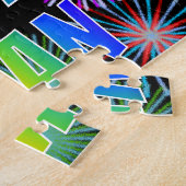 名「RYAN」、おもしろい「ハッピーバースデー」 ジグソーパズル (側面)