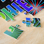 名「SOPHIE」、おもしろい「ハッピーバースデー」 ジグソーパズル (側面)