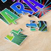 名「TAMARA」、おもしろい「ハッピーバースデー」 ジグソーパズル (側面)