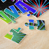 名「TANYA」、おもしろい「ハッピーバースデー」 ジグソーパズル (側面)