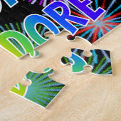 名「THEODORE」、おもしろい「ハッピーバースデー」 ジグソーパズル (側面)