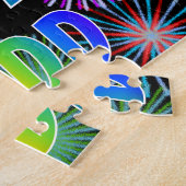 名「TODD」、おもしろい「ハッピーバースデー」 ジグソーパズル (側面)