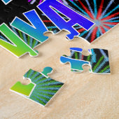 名「TONYA」、おもしろい「ハッピーバースデー」 ジグソーパズル (側面)