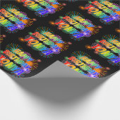 名「TONYA」、おもしろい「ハッピーバースデー」 ラッピングペーパー (角)