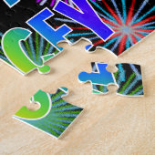 名「TRACEY」、おもしろい「ハッピーバースデー」 ジグソーパズル (側面)