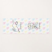 吐き出しますフレンチ・ブルドッグを吸い込んで下さい ヨガマット (正面(横))