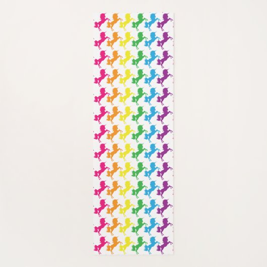 吐き出しますヨガ/めい想のユニコーンを吸い込んで下さい ヨガマット (裏面)