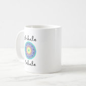 吐き出します吸い込んで下さい コーヒーマグカップ (正面左)