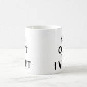 吐くまで – コーヒーマグカップ (中央)