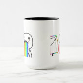 吐く虹のマグ マグカップ (中央)