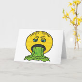 吐く カード (黄色い花)