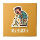 吐く タイル (正面)