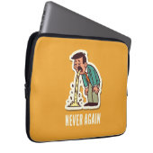 吐く ラップトップスリーブ (正面右)