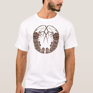 向かい合うとげ状のロブスター Tシャツ