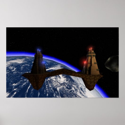 向かい合う世界 ポスター (正面)