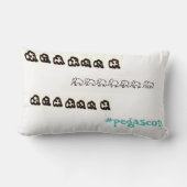 向きあう像 ランバークッション (裏面)