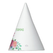 「向きを変えている+数値」カスタマイズフローラ パーティーハット (右)